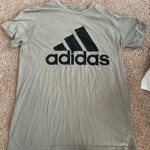 Grey adidas shirt